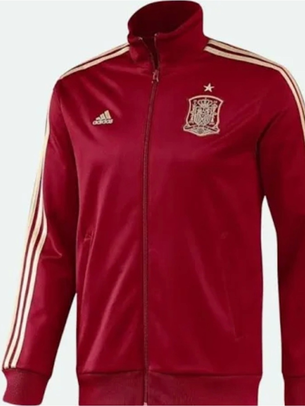 MEN'S ADIDAS SPAIN NATIONAL
2013/2014 ESPANA TRACK JACKET SOCCER FOOTBALL 0505